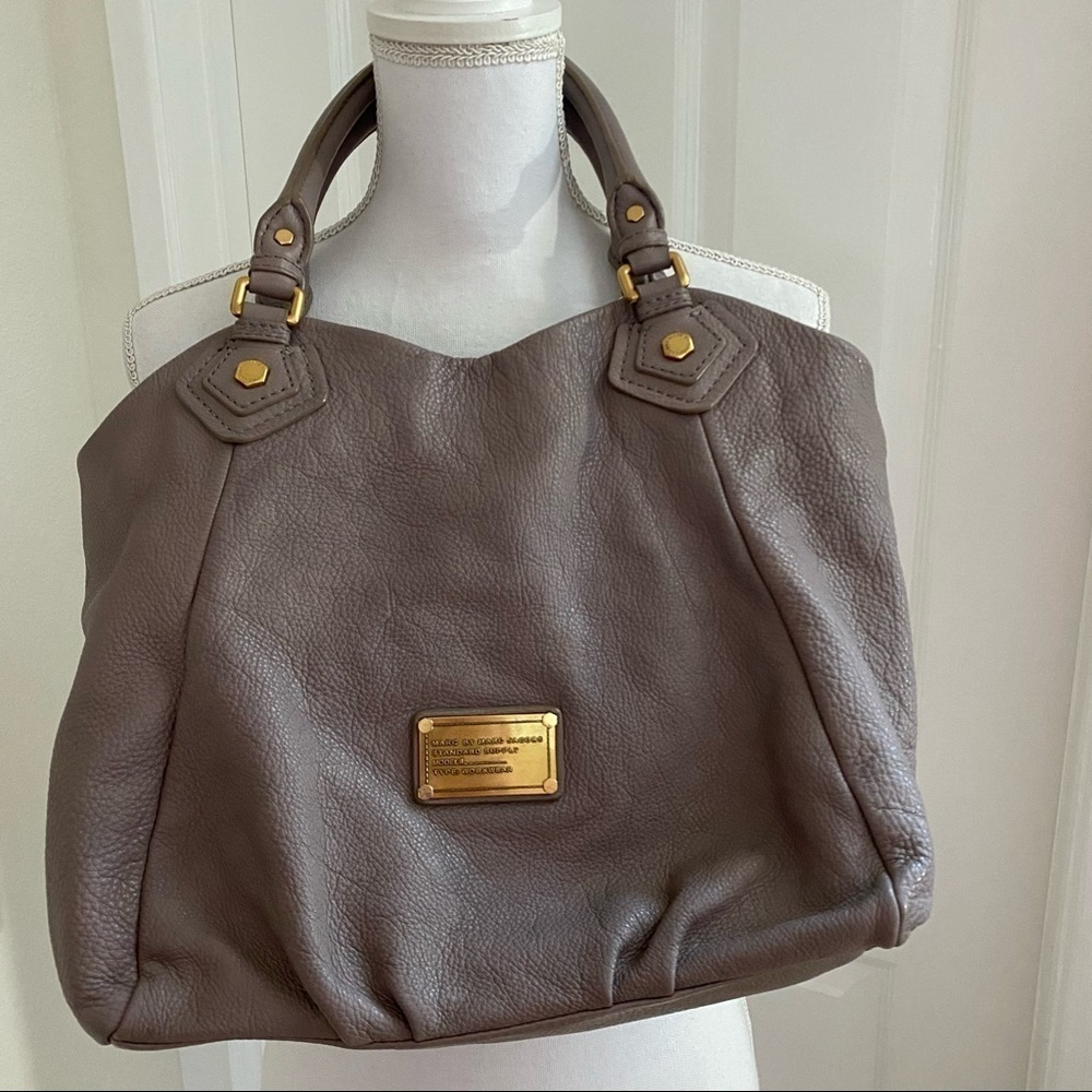 Marc Jacobs Classic Q Francesca Shopper Bag Grey - Picture 13 of 16